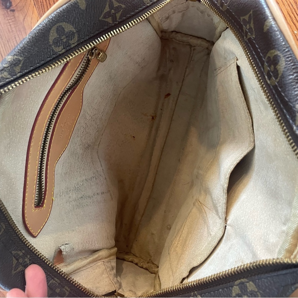 Louis Vuitton Brown Monogram Satchel - Picture 11 of 11